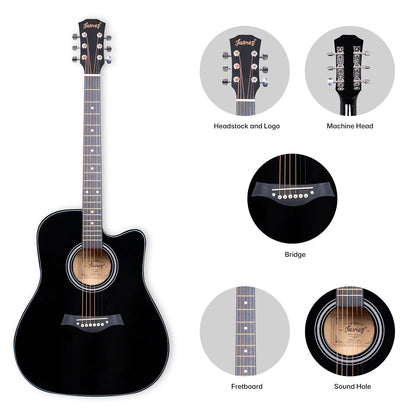 JUAREZ Arpeggio 41 Inch Acoustic Guitar